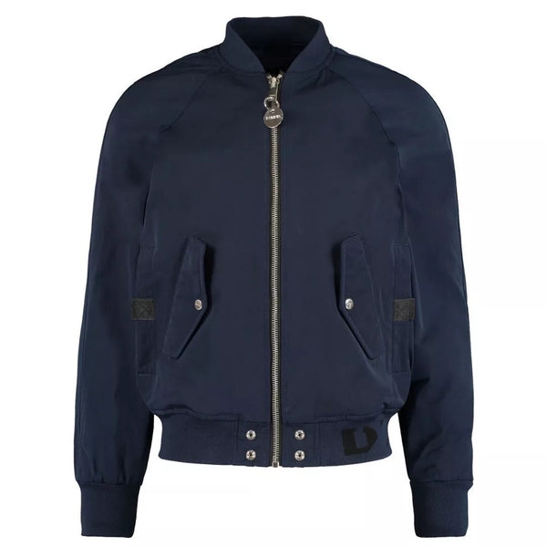 Diesel J-SHOJ Men's Blue Bomber Jacket