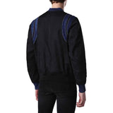 Diesel J-FONTY Men's Blue Bomber Jacket