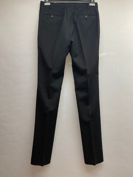 Lanvin D8 Attitude Straight Trousers 100% Wool Made in Italy