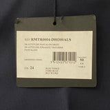 Lanvin D8 Attitude Straight Trousers 100% Wool Made in Italy