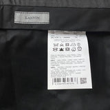 Lanvin D8 Attitude Straight Trousers 100% Wool Made in Italy