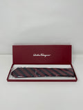 Salvatore Ferragamo 100% Silk Tie – Made in Italy – With Gift Box
