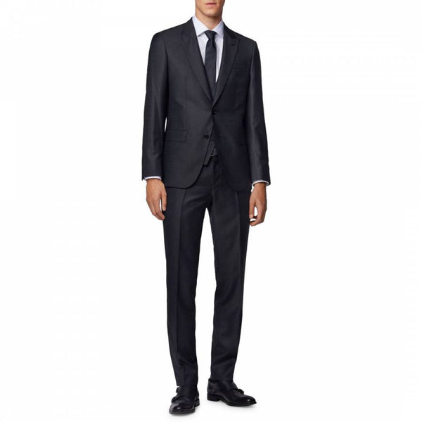Hugo Boss Dark Blue Super 120s Virgin Wool Three Piece Suit