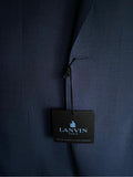 LANVIN Muted Blue Wool Two Piece Suit