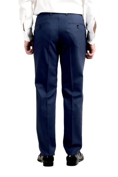 Hugo Boss Blue Virgin Wool Two Piece Suit