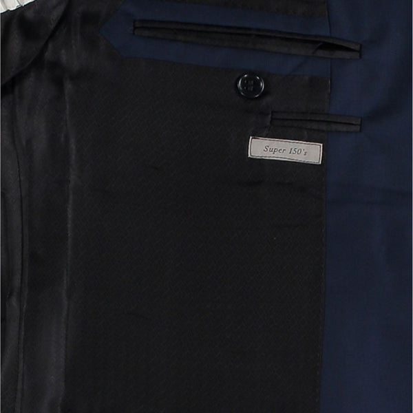 CANALI Dark Blue Super 150s Wool Two Piece Suit