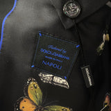 Dolce & Gabbana Black Slim Fit 100% Cashmere Double Breasted Blazer Made in Italy