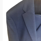 Hugo Boss Blue Virgin Wool Two Piece Suit
