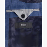 Hugo Boss Blue Italian Virgin Wool Two Piece Suit