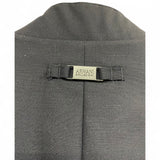 Armani Collezioni Mens Reversible Black/Dark Blue Wool Blend Jacket