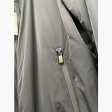 Armani Collezioni Mens Reversible Black/Dark Blue Wool Blend Jacket