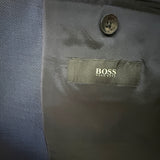 Hugo Boss Blue Virgin Wool Two Piece Suit