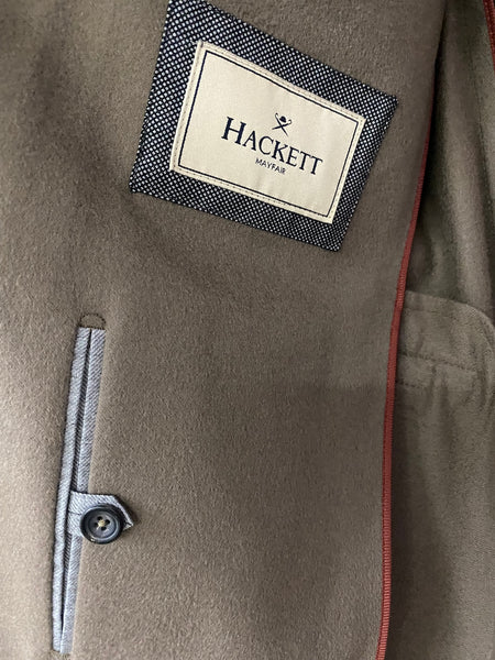 HACKETT Mayfair 100% Loro Piana Cashmere Camel Color Blazer