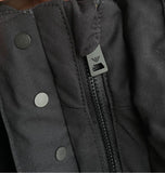 Emporio Armani Black Removable Hooded Men Parka Coat