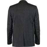 LANVIN Dark Grey Wool Slim Fit Two Piece Suit