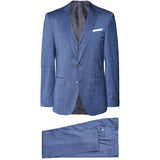 Hugo Boss Blue Super 120s Virgin Wool Three Piece Suit