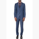 Hugo Boss Blue Super 120s Virgin Wool Three Piece Suit