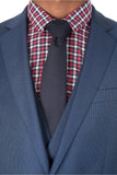 Hugo Boss Blue Super 120s Virgin Wool Three Piece Suit