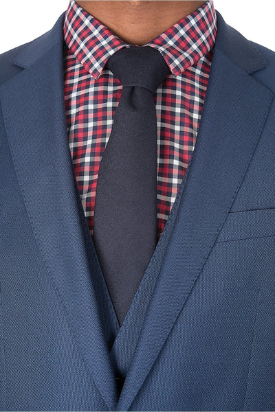 Hugo Boss Blue Super 120s Virgin Wool Three Piece Suit