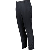 Lanvin Cashmere Blend Dark Grey Biker Pants Round Cut Hem Line With Stitch Detailing & Zip Cuff