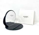 Large CHANEL Black Cosmetic Beauty Makeup Magnifying Mirror with Box (VIP Gift)