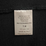 Lanvin Black Wool Edge To Edge Shrug Bolero Cardigan Made in Italy