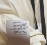 Marni Women's Lightweight Ivory Hooded Raincoat Made in Italy