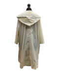 Marni Women's Lightweight Ivory Hooded Raincoat Made in Italy