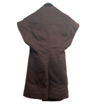 Rick Owens Womens Brown Hollywood Wrap Waistcoat Made in Italy