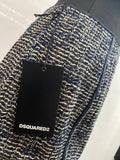 Dsquared2 Multicolor Tweed Mini Skirt