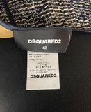 Dsquared2 Multicolor Tweed Mini Skirt