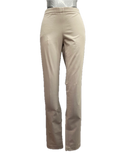 Brunello Cucinelli Beige Stretch Cotton Tapered Skinny Trouser