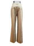 Brunello Cucinelli Beige Straight Leg Cotton-Blend Trousers