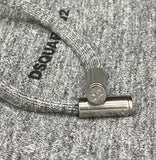 DSQUARED2 Women's Grey Cropped Joggers Trousers Made in Italy