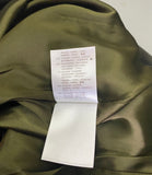 Gucci Rifle Green Cotton Stretch Blend Skirt Made in Italy