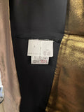 Brunello Cucinelli Brown Pure Silk Satin top Made in Italy