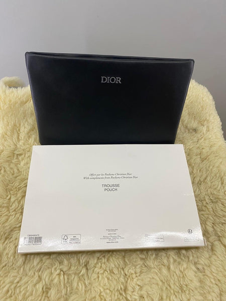 Authentic Christian Dior Black Trousse Pouch – New with Box (VIP Gift)