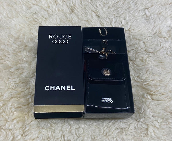 Authentic CHANEL Rouge Coco Black Lipstick Pouch Case Limited Edition New with Box (VIP Gift)