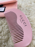 GUCCI Beauty Small Pink Comb & Fabric Pouch (VIP Gift)