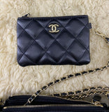 CHANEL Beauty Cosmetic Case Set (VIP Gift) – Black & Gold Hardware