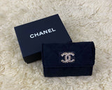 CHANEL Beauty Black Matelasse Quilted Cosmetic Case with Box (VIP Gift)