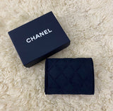 CHANEL Beauty Black Matelasse Quilted Cosmetic Case with Box (VIP Gift)
