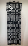 CHANEL Black & White Cashmere-Silk Scarf – VIP Gift – Made in France – With Gift Box