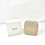 Christian Dior Shimmering Golden Logo Travel Jewellery Case, Star Charm, With Mirror – Box (Rare VIP Gift)