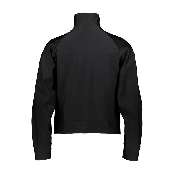 Dsquared2 Black Lightweight Stand Collar Cropped Jacket Made in Italy