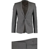 Armani Collezioni Grey Two Piece Wool Blend Suit Made in Italy