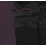 Maison Margiela Purple Slim Fit Wool Two Piece Suit