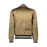 Marc Jacobs Satin Gold Bomber Jacket Men Made in Italy
