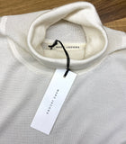 Marc Jacobs Men's Cream 100% Silk Roll Neck Jumper Made In Italy