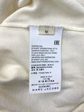 Marc Jacobs Men's Cream 100% Silk Roll Neck Jumper Made In Italy